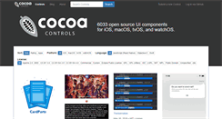 Desktop Screenshot of cocoacontrols.com
